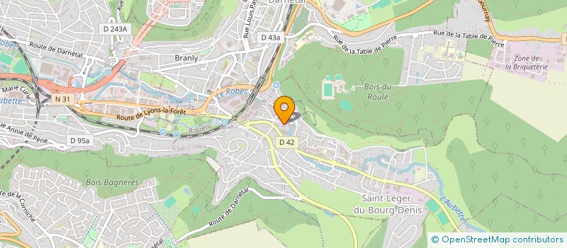 localisation de l'entreprise SD SERVICES  FONTAINE-LE-BOURG