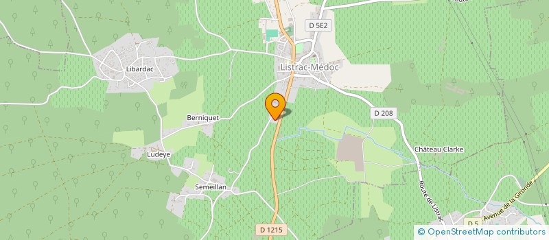 localisation de l'entreprise SD SERVICES PRO à LISTRAC-MEDOC