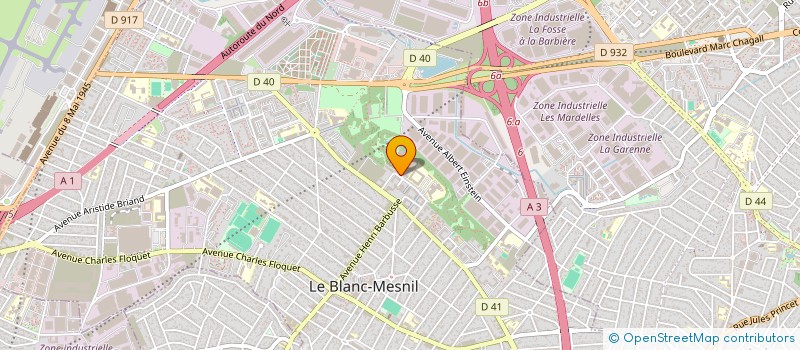 localisation de l'entreprise SD SOLUTIONS LOGISTIC à LE BLANC-MESNIL