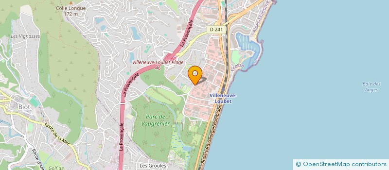 localisation de l'entreprise SD SYSTEM à VILLENEUVE-LOUBET
