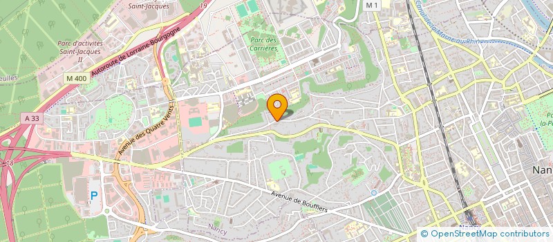 localisation de l'entreprise SD TAXI  NANCY