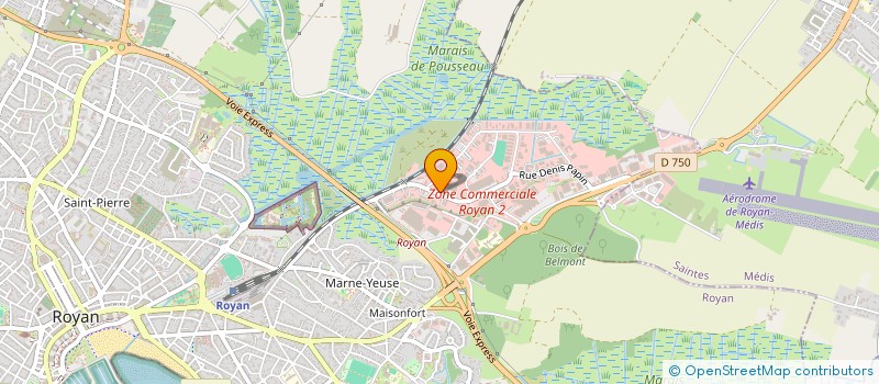 localisation de l'entreprise SD TF ROYAN  ROYAN