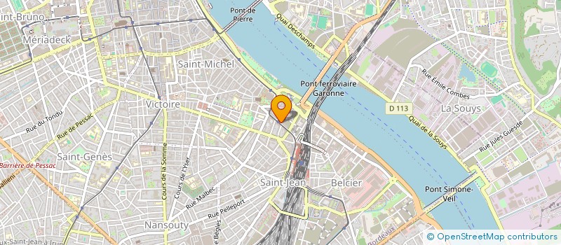 localisation de l'entreprise SD TRADING  BORDEAUX