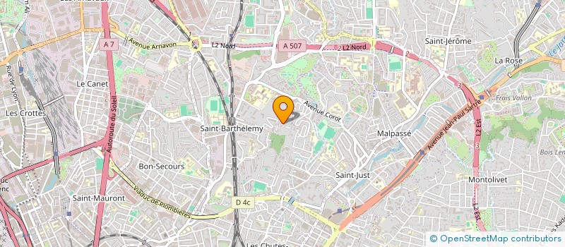 localisation de l'entreprise SD13 à MARSEILLE 14EME