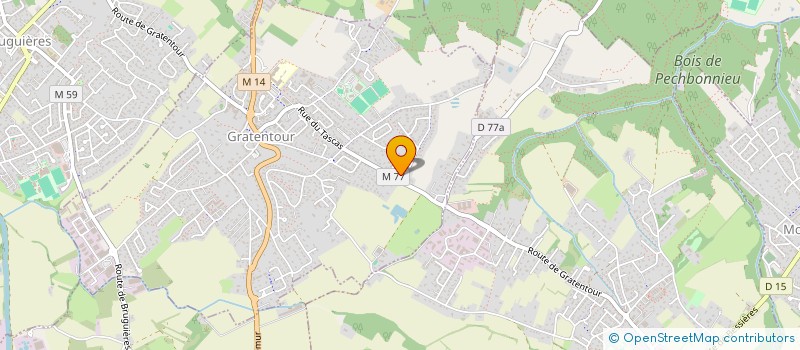 localisation de l'entreprise SD2A à GRATENTOUR