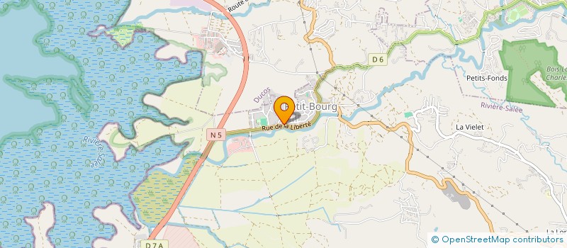 localisation de l'entreprise SD2ATS  RIVIERE-SALEE