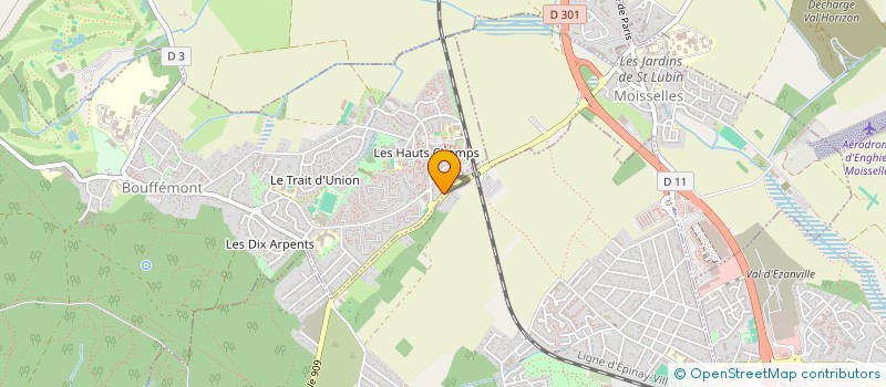 localisation de l'entreprise SD2C HOLDING  BOUFFEMONT