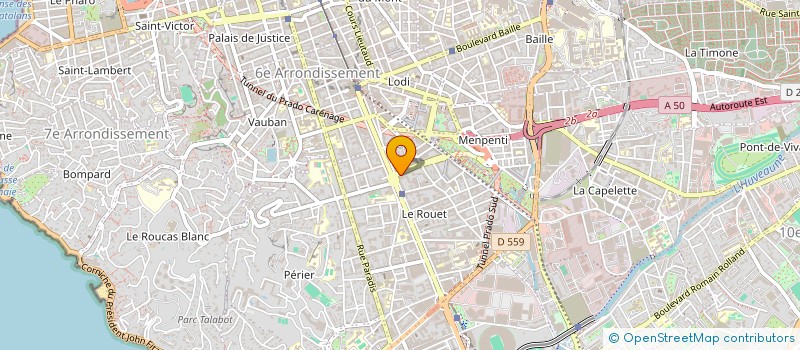localisation de l'entreprise SD2I à MARSEILLE
