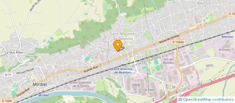 localisation de l'entreprise SD2L2  SAINT-MAURICE-DE-BEYNOST