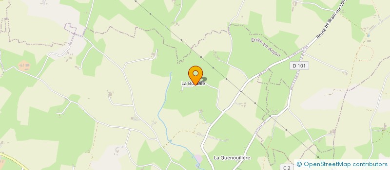 localisation de l'entreprise SD2M  ERDRE-EN-ANJOU