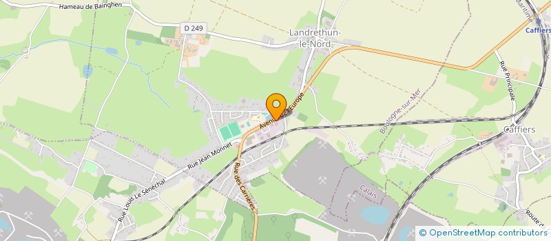 localisation de l'entreprise SD2R  LANDRETHUN-LE-NORD