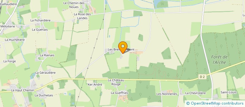 localisation de l'entreprise SD2S  ABBARETZ