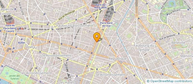 localisation de l'entreprise SDA 17 SOC DISTRIBUTION ALIMENTAIRE à PARIS