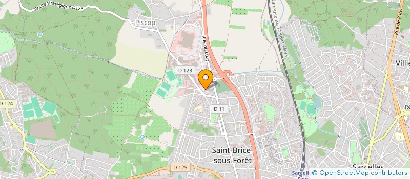 localisation de l'entreprise SDA à SAINT-BRICE-SOUS-FORET