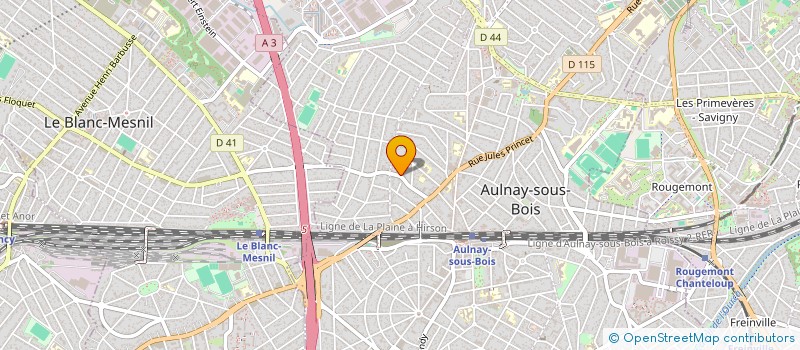 localisation de l'entreprise SDA BATIMENT à AULNAY-SOUS-BOIS