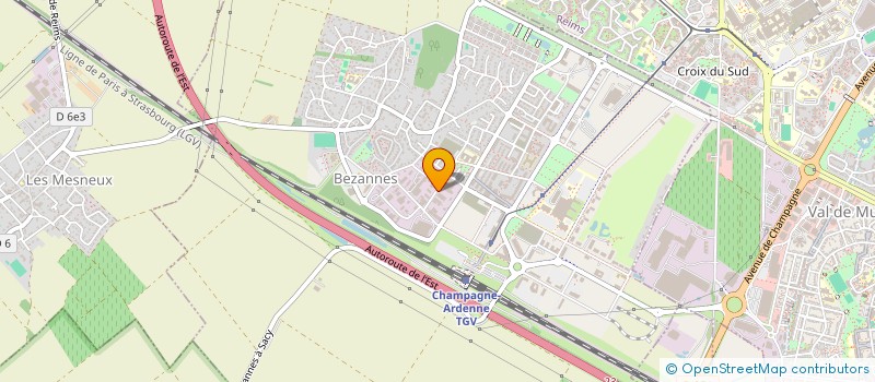 localisation de l'entreprise SDA DEPANNAGE VL  BEZANNES