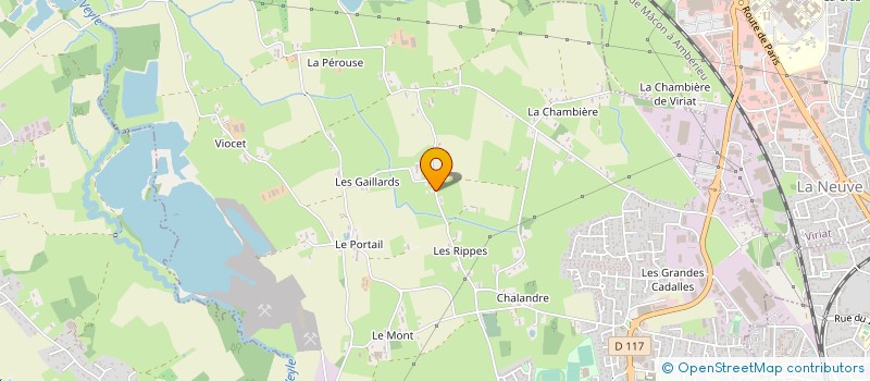 localisation de l'entreprise SDA PISCINE à SAINT-DENIS-LES-BOURG