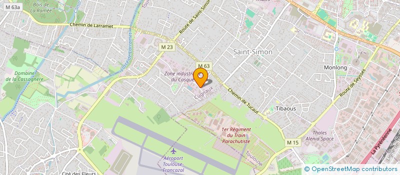 localisation de l'entreprise SDA RENOVATION  CUGNAUX