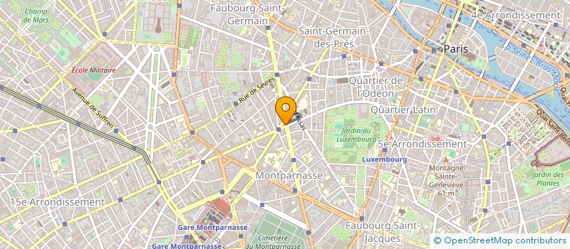 localisation de l'entreprise SDA SOC DISTRIBUTION D'AMEUBLEMENT à PARIS