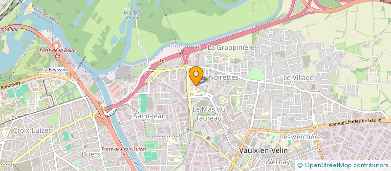 localisation de l'entreprise SDA TAXILOC  VAULX-EN-VELIN