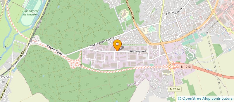 localisation de l'entreprise SDA TECHNOLOGIES à EVREUX
