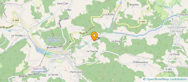 localisation de l'entreprise SDA2Q INVEST  YZERON