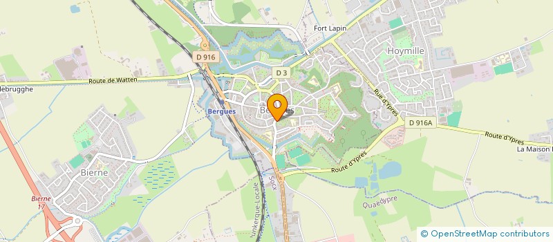 localisation de l'entreprise SDARL MK MODE à BERGUES