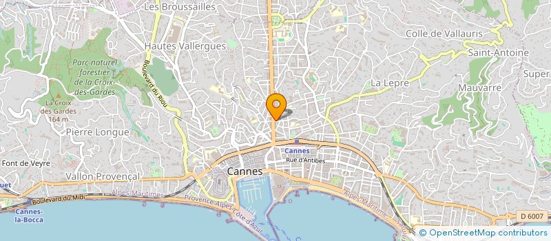 localisation de l'entreprise SDAU à CANNES