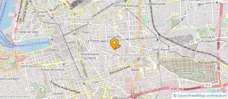 localisation de l'entreprise SDB à MARSEILLE