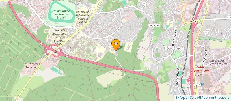 localisation de l'entreprise SDB  VANDUVRE-LES-NANCY