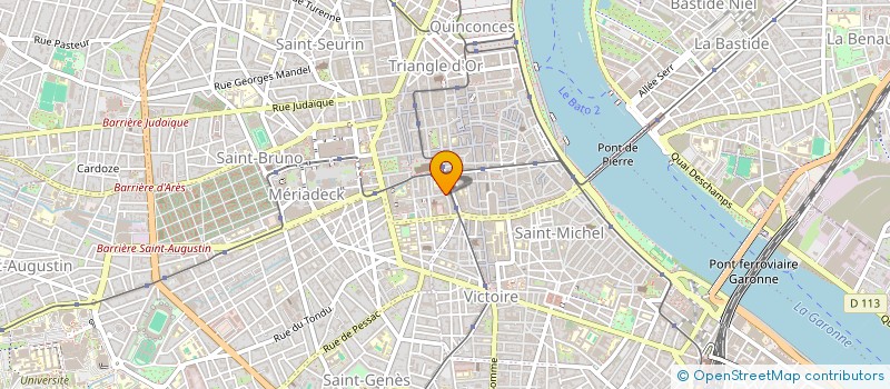 localisation de l'entreprise SDB CONCEPT  BORDEAUX