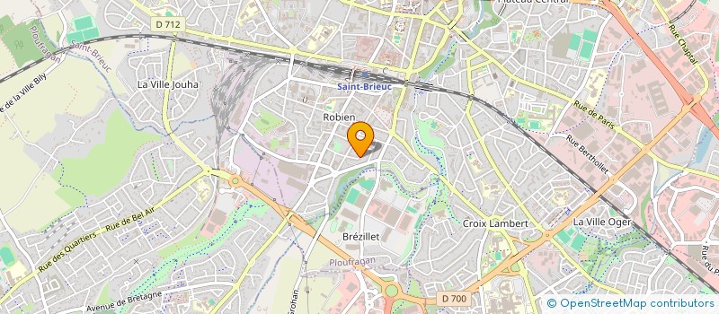 localisation de l'entreprise SDB CONFORT à SAINT-BRIEUC