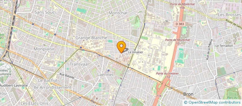 localisation de l'entreprise SDB PARTICIPATIONS  LYON