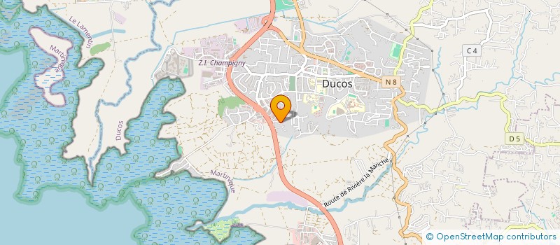 localisation de l'entreprise SDBA à DUCOS
