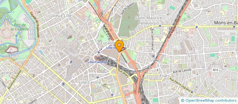 localisation de l'entreprise SDBC à LILLE
