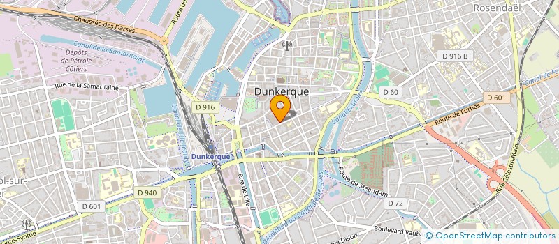 localisation de l'entreprise SDBF à DUNKERQUE