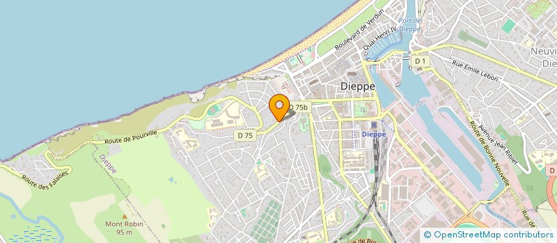 localisation de l'entreprise SDBG  DIEPPE