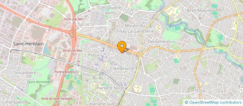 localisation de l'entreprise SDBOARD  SAINT-HERBLAIN