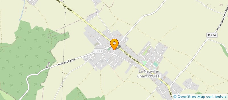 localisation de l'entreprise SDBOT  LA NEUVILLE-CHANT-D'OISEL