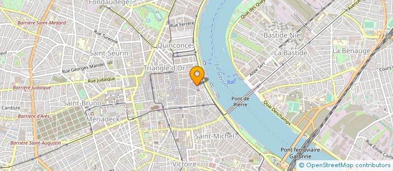 localisation de l'entreprise SDBR à BORDEAUX
