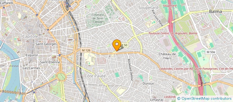 localisation de l'entreprise SDC 10 AV JEAN CHAUBET à TOULOUSE