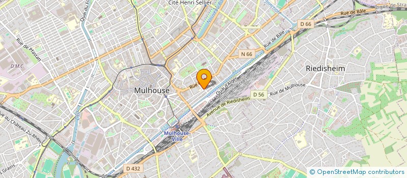 localisation de l'entreprise SDC 10 PORT  MULHOUSE