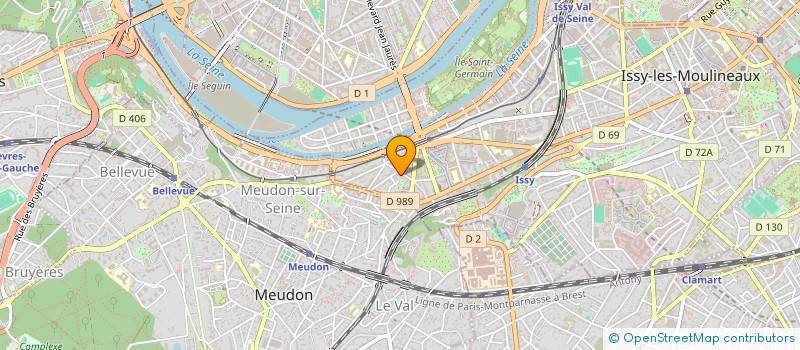 localisation de l'entreprise SDC 10 RUE DU VIADUC à ISSY-LES-MOULINEAUX