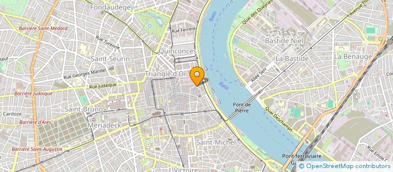 localisation de l'entreprise SDC 12-14 PALAIS GALLIEN  BORDEAUX