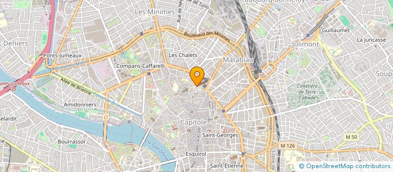 localisation de l'entreprise SDC 12 RUE SAINT BERNARD à TOULOUSE