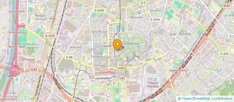 localisation de l'entreprise SDC 130 GALERIE  GRENOBLE