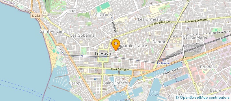 localisation de l'entreprise SDC 14-16 CASIMIR PERIER à LE HAVRE