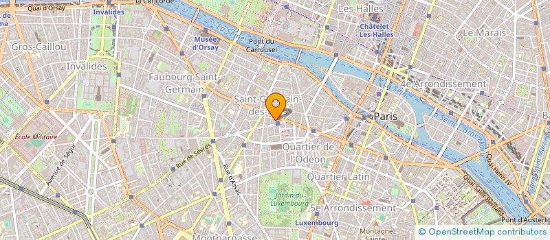 localisation de l'entreprise SDC 141 BD SAINT GERMAIN 75006 PARIS  PARIS
