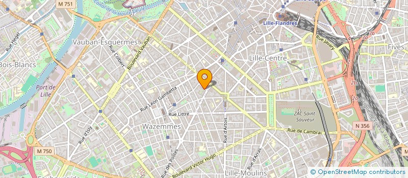localisation de l'entreprise SDC 15 PLACE SEBASTOPOL à LILLE