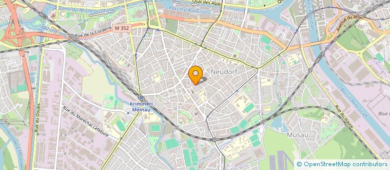 localisation de l'entreprise SDC 15 RUE ST ALOISE  STRASBOURG